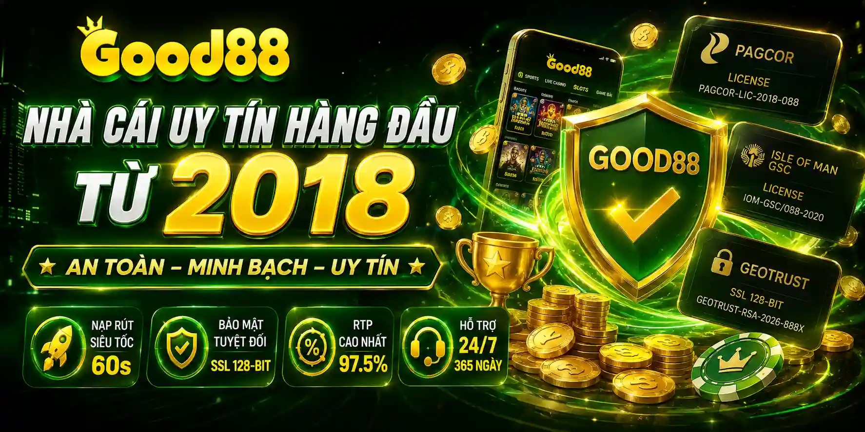 Tổng Quan Về GOOD88 Nhà Cái Uy Tín #1 2026