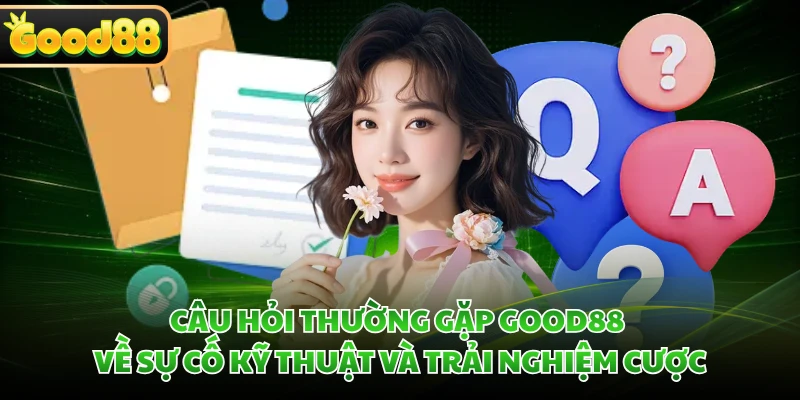 Câu hỏi thường gặp GOOD88 về sự cố kỹ thuật và trải nghiệm cược 