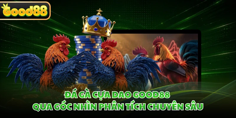 Đá gà cựa dao GOOD88 qua góc nhìn phân tích chuyên sâu