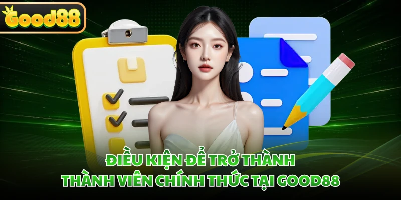 Điều kiện để trở thành thành viên chính thức tại GOOD88 