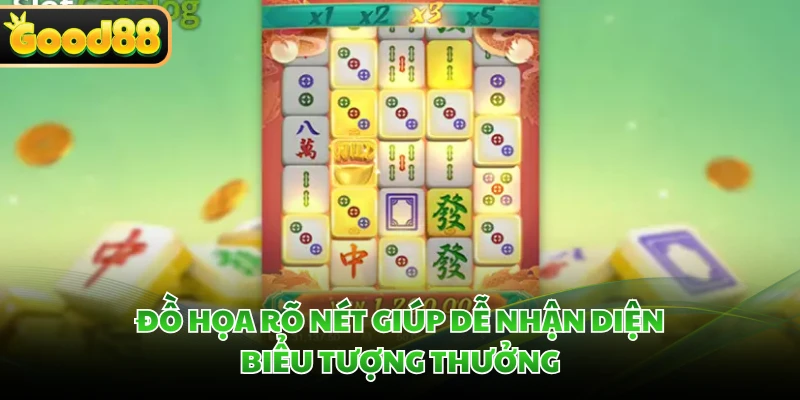 Đồ họa rõ nét giúp dễ nhận diện biểu tượng thưởng