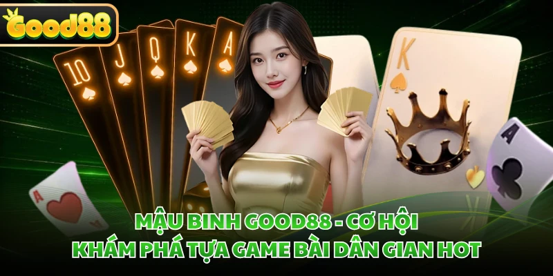 Mậu Binh GOOD88 - Cơ Hội Khám Phá Tựa Game Bài Dân Gian Hot