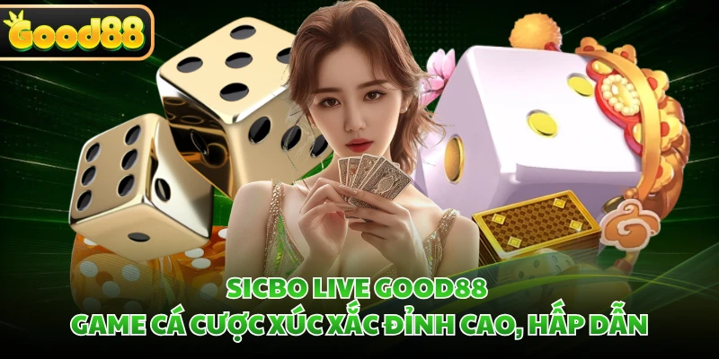 Sicbo Live GOOD88 - Game Cá Cược Xúc Xắc Đỉnh Cao, Hấp Dẫn