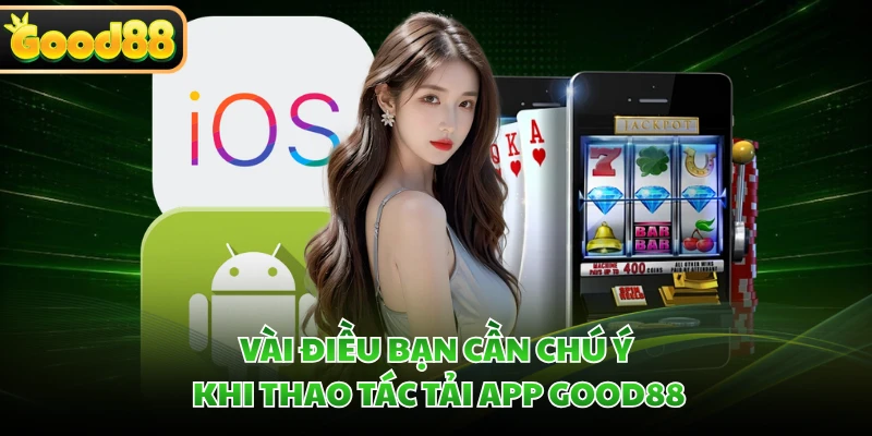 Vài điều bạn cần chú ý khi thao tác tải app GOOD88
